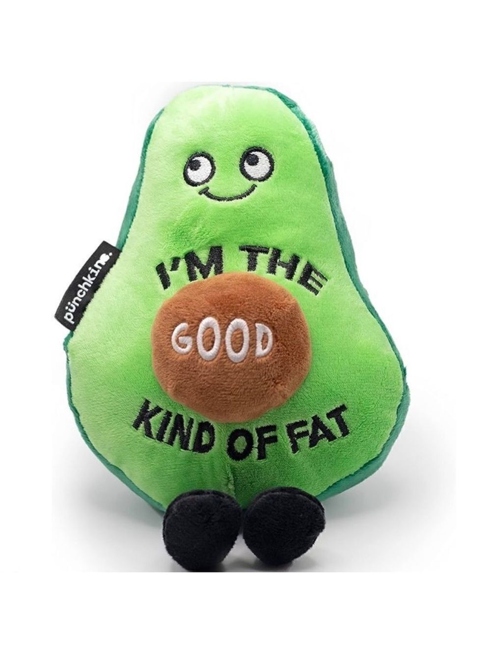 punchkins Avocado “I’m the good kind of fat” Emotional Support Plush Toy